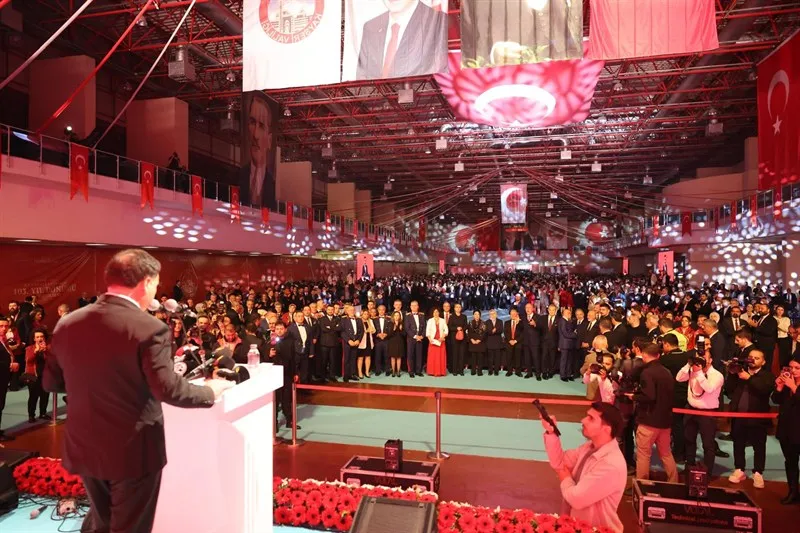 Cumhuriyet'in kuruluşunun 103’üncü yılı coşkuyla kutlandı