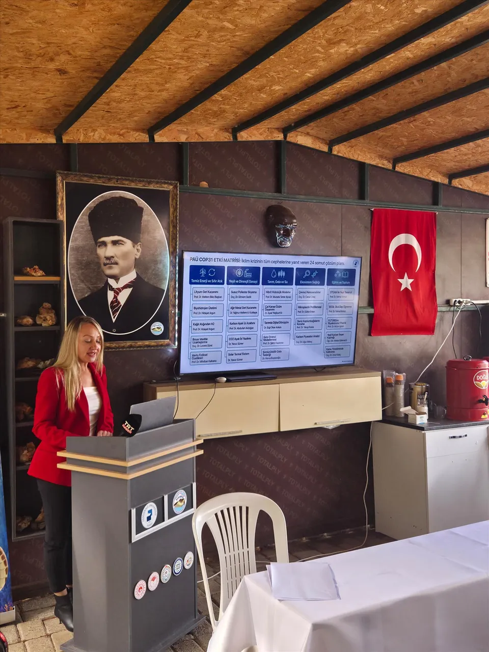PAÜ’den COP31’e başlangıç: 24 iklim projesi tanıtıldı