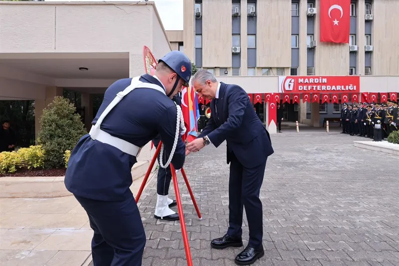 29 Ekim Cumhuriyet Bayramı çelenk sunma töreni