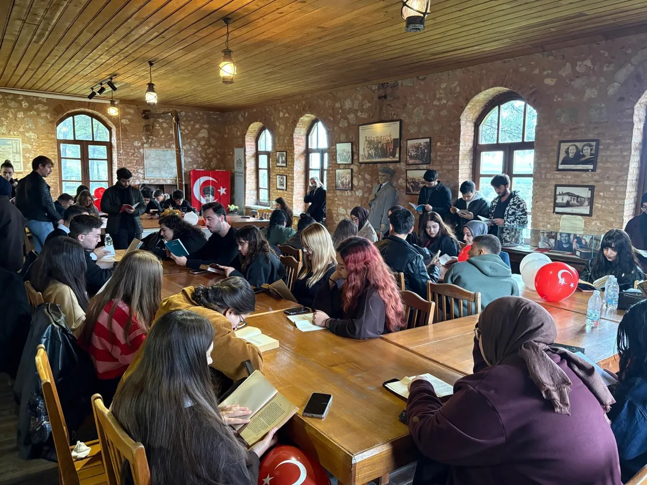 BAÜN Öğrencileri Cumhuriyet için okudu
