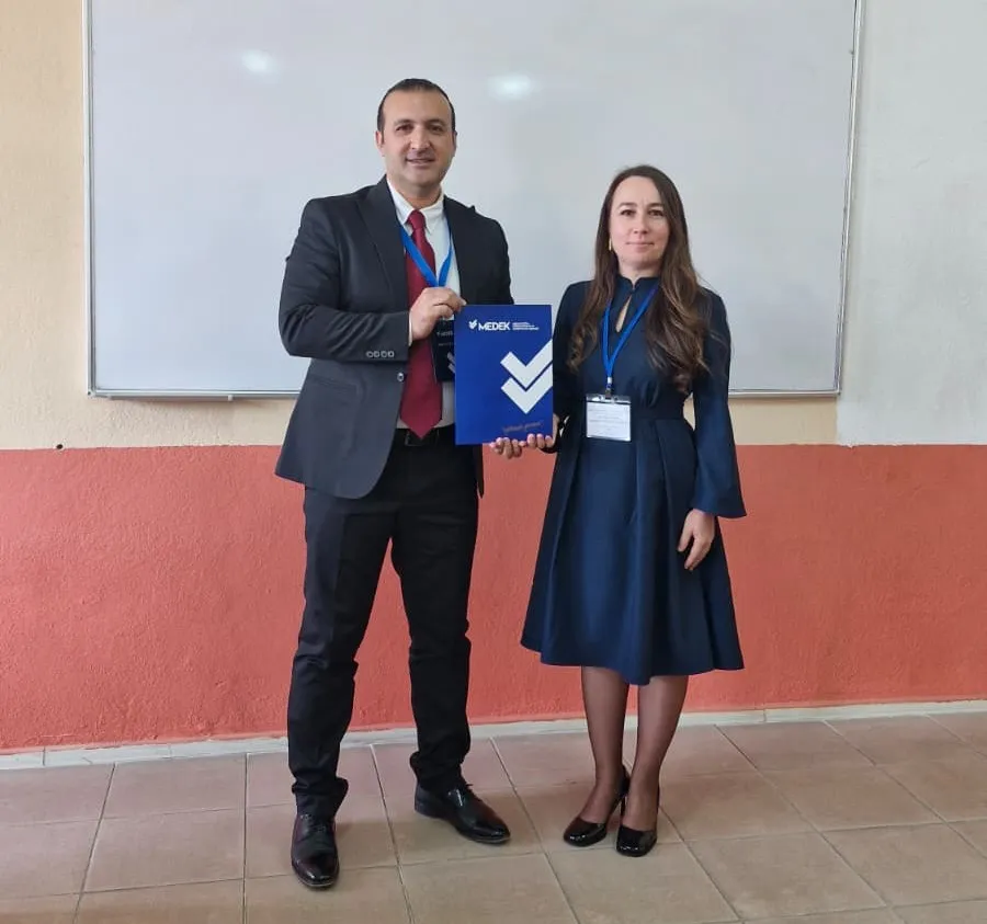 Bozdoğan Meslek Yüksekokulunda MEDEK akreditasyon çıkış bildirimi toplantısı yapıldı