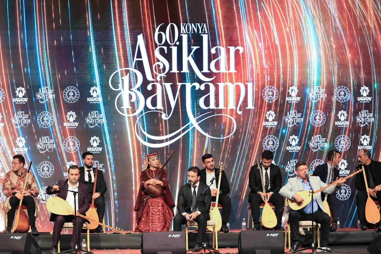 60. Konya Âşıklar Bayramı finalle taçlandı