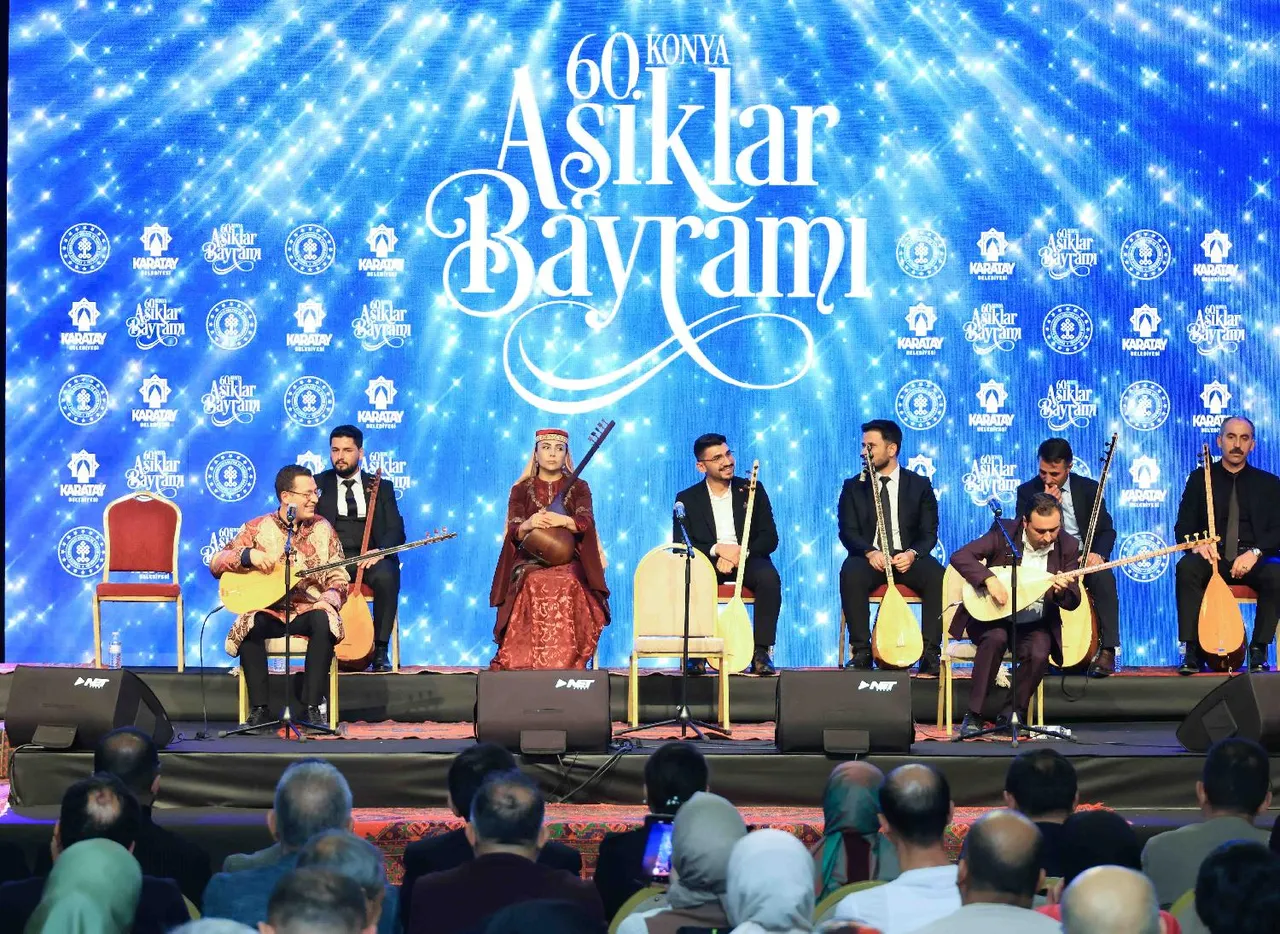60. Konya Âşıklar Bayramı finalle taçlandı