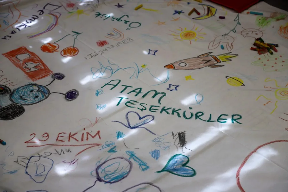 Miniklerden 2026 Eskişehir Yılına Özel Cumhuriyet Tuvali