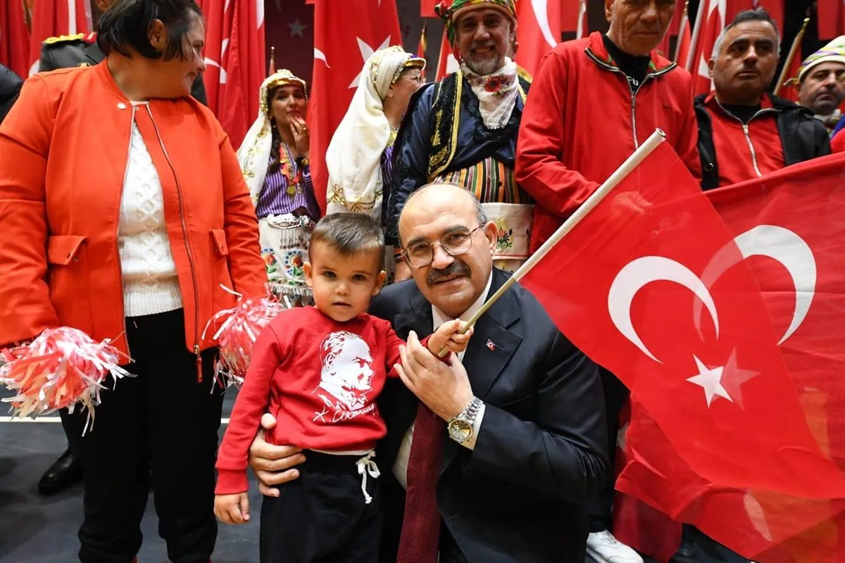 29 Ekim Cumhuriyet Bayramı coşkuyla kutlandı