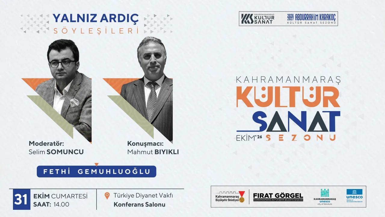 Büyükşehir’den 31 Ekim’de edebiyat ve gençlik için iki özel buluşma