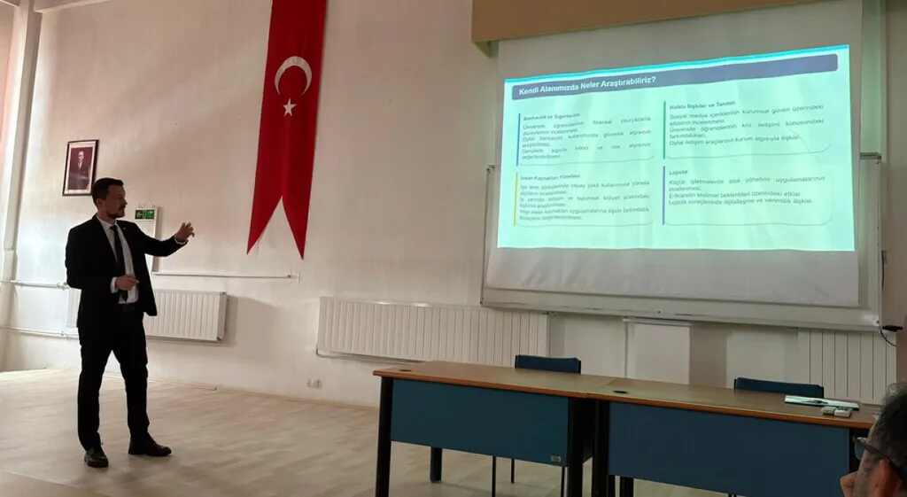 DPÜ Hisarcık MYO’da TÜBİTAK 2209-A proje bilgilendirme eğitimi