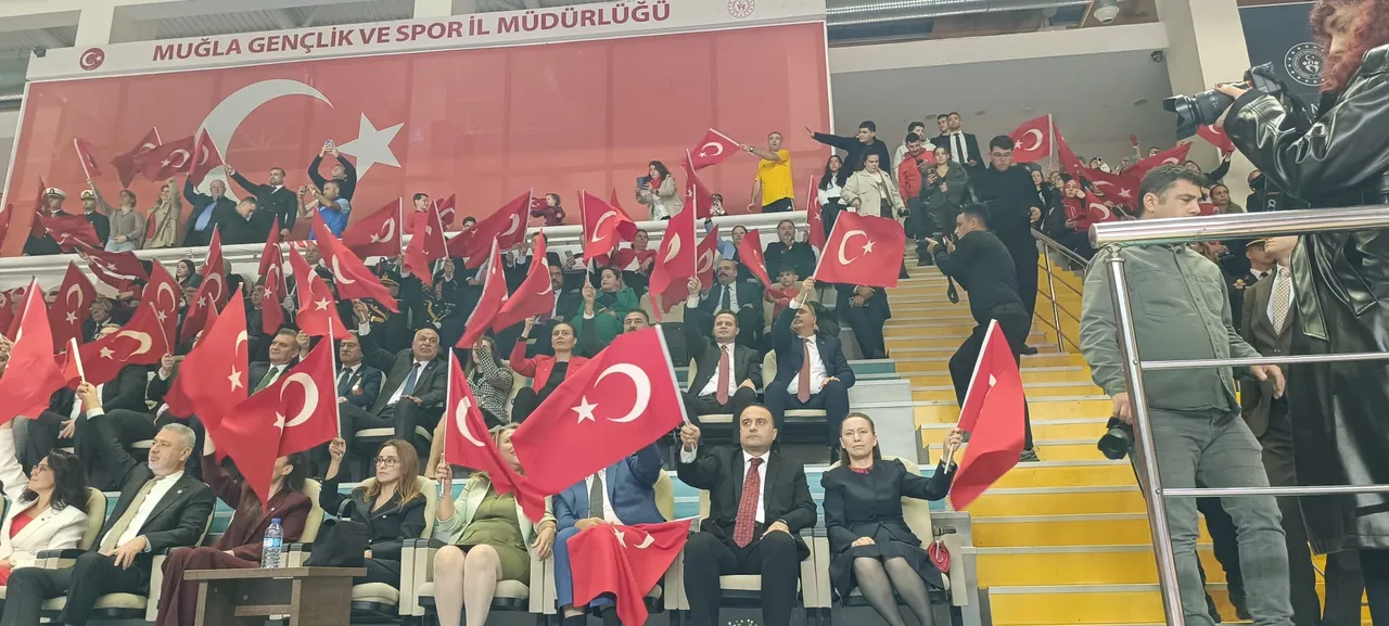 Cumhuriyet'in 103. Yılı Muğla’da büyük bir coşku ve gururla kutlandı
