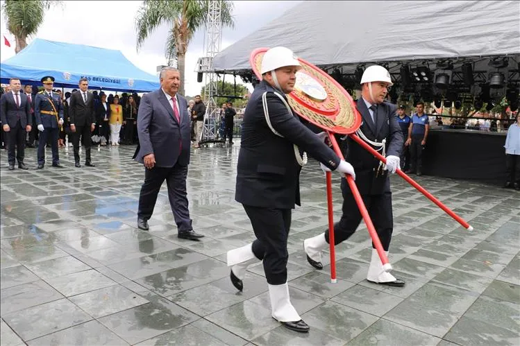 29 Ekim Cumhuriyet Bayramı Kaş’ta coşkuyla kutlandı