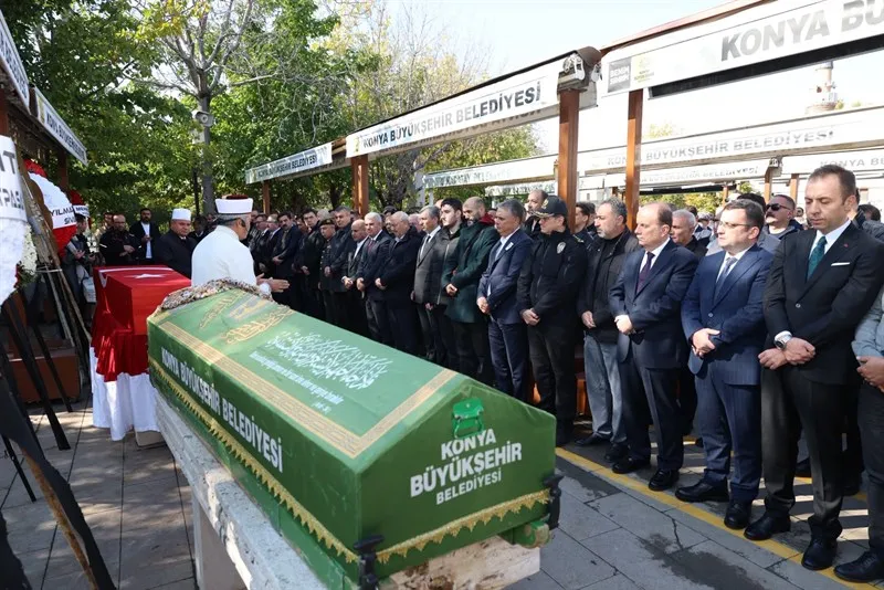 Muratpaşa Kaymakamı Kara, memleketi Konya’da son yolculuğuna uğurlandı