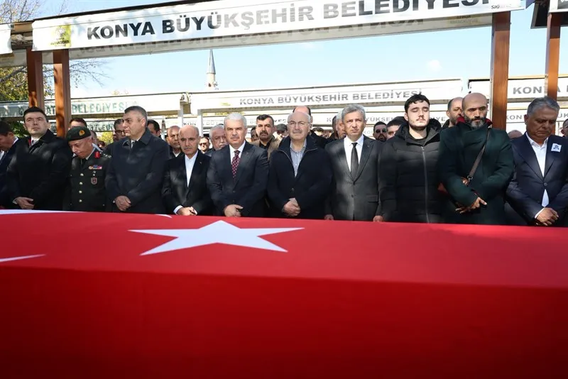 Muratpaşa Kaymakamı Kara, memleketi Konya’da son yolculuğuna uğurlandı