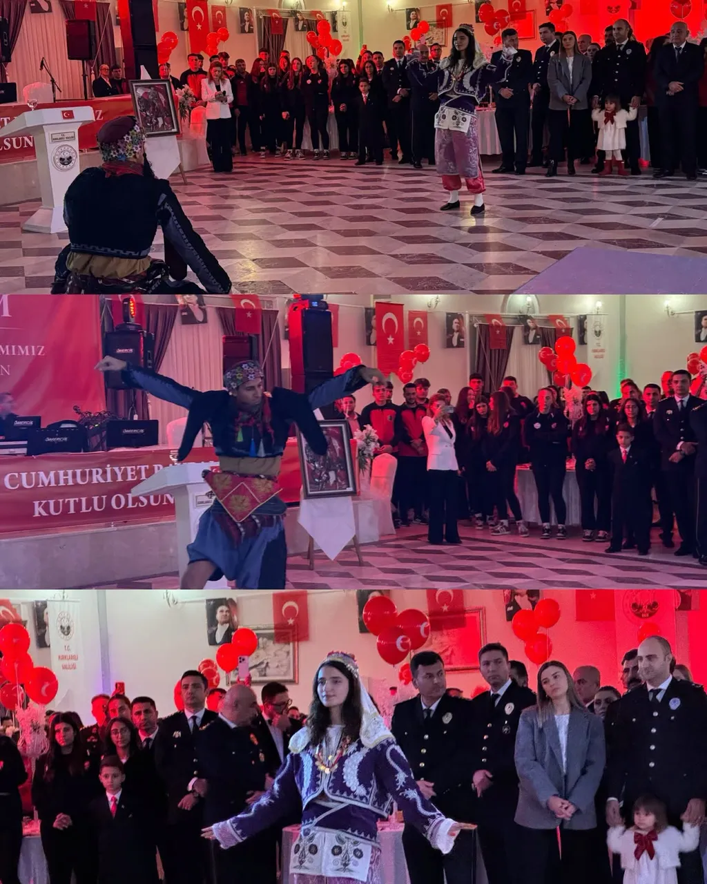 Kırklareli Belediyesi, 29 Ekim Cumhuriyet Bayramı Kabul Törenine iştirak etti