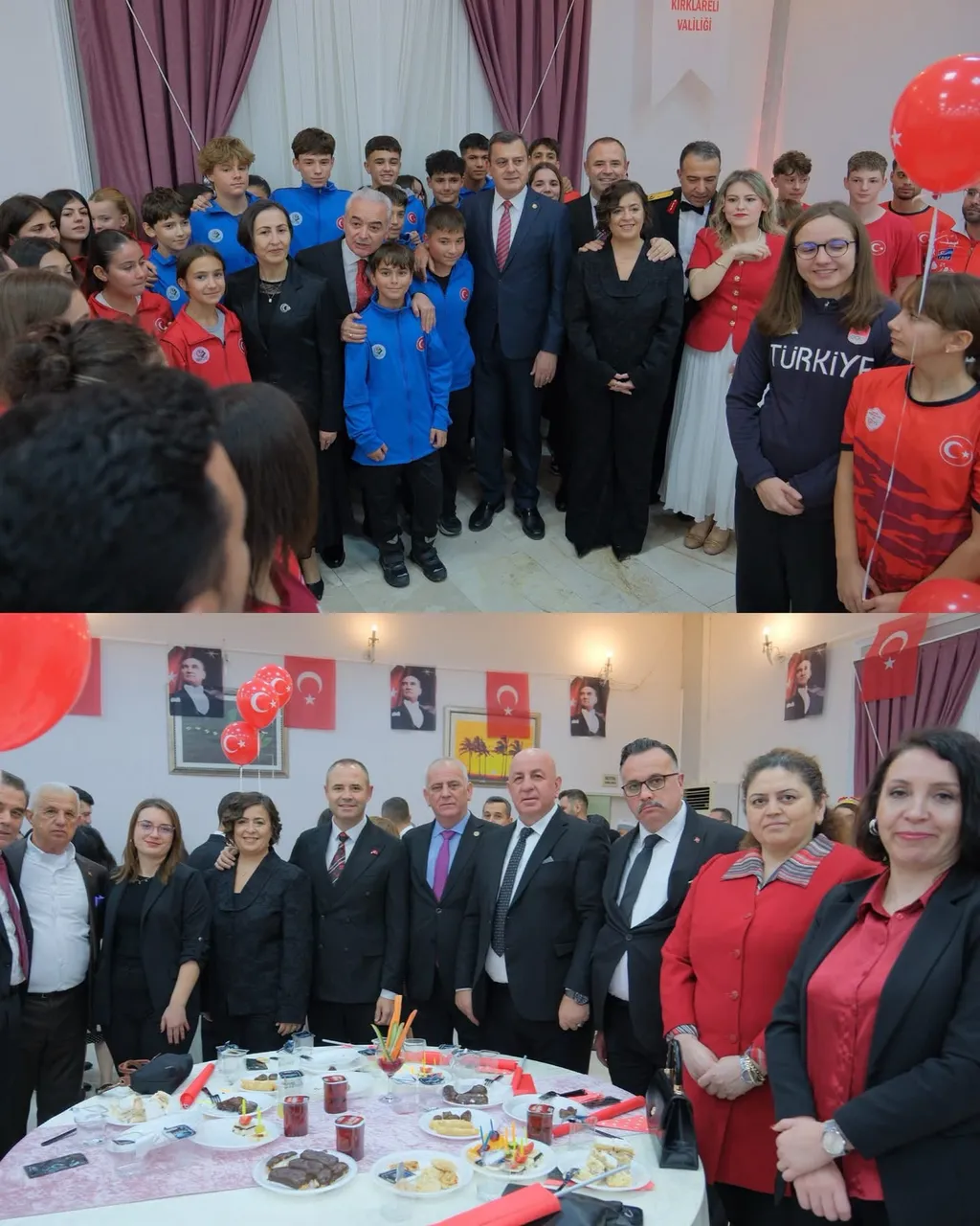 Kırklareli Belediyesi, 29 Ekim Cumhuriyet Bayramı Kabul Törenine iştirak etti