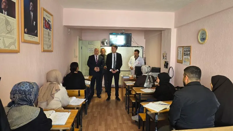 Halk Eğitim Merkezine ziyaret
