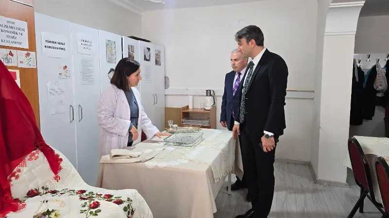 Halk Eğitim Merkezine ziyaret