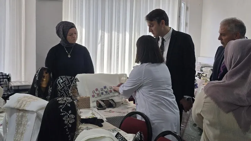 Halk Eğitim Merkezine ziyaret