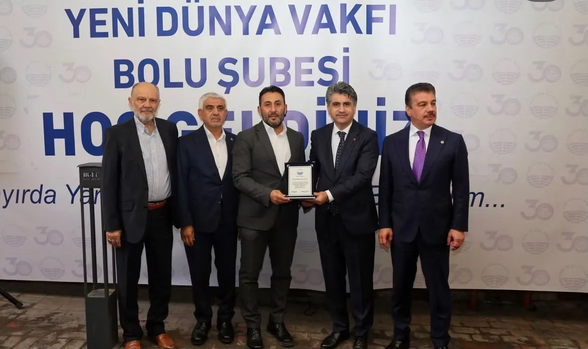 Yeni Dünya Vakfı Bolu şubesi açılış programı