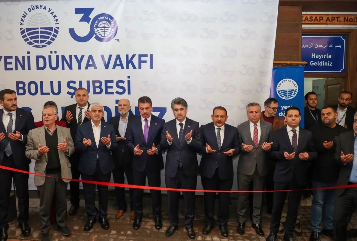 Yeni Dünya Vakfı Bolu şubesi açılış programı