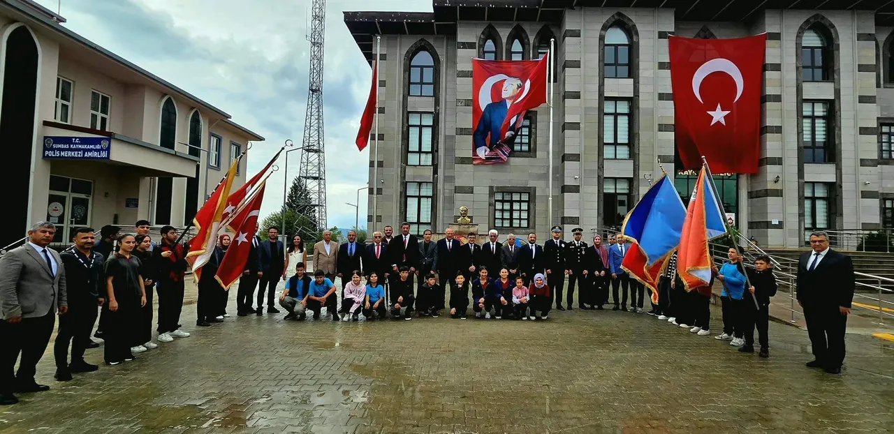 29 Ekim Cumhuriyet Bayramı çelenk sunma töreni