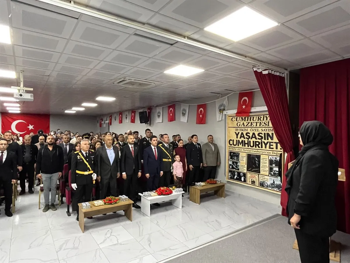 29 Ekim Cumhuriyet Bayramı'nın 103. yıldönümü ilçesinde coşkuyla kutlandı