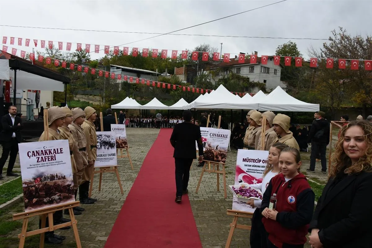 Gazi Müstecip Onbaşı törenle anıldı