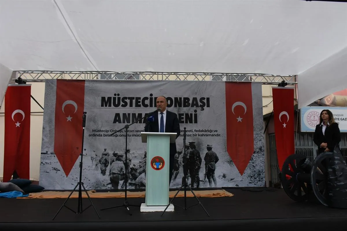 Gazi Müstecip Onbaşı törenle anıldı