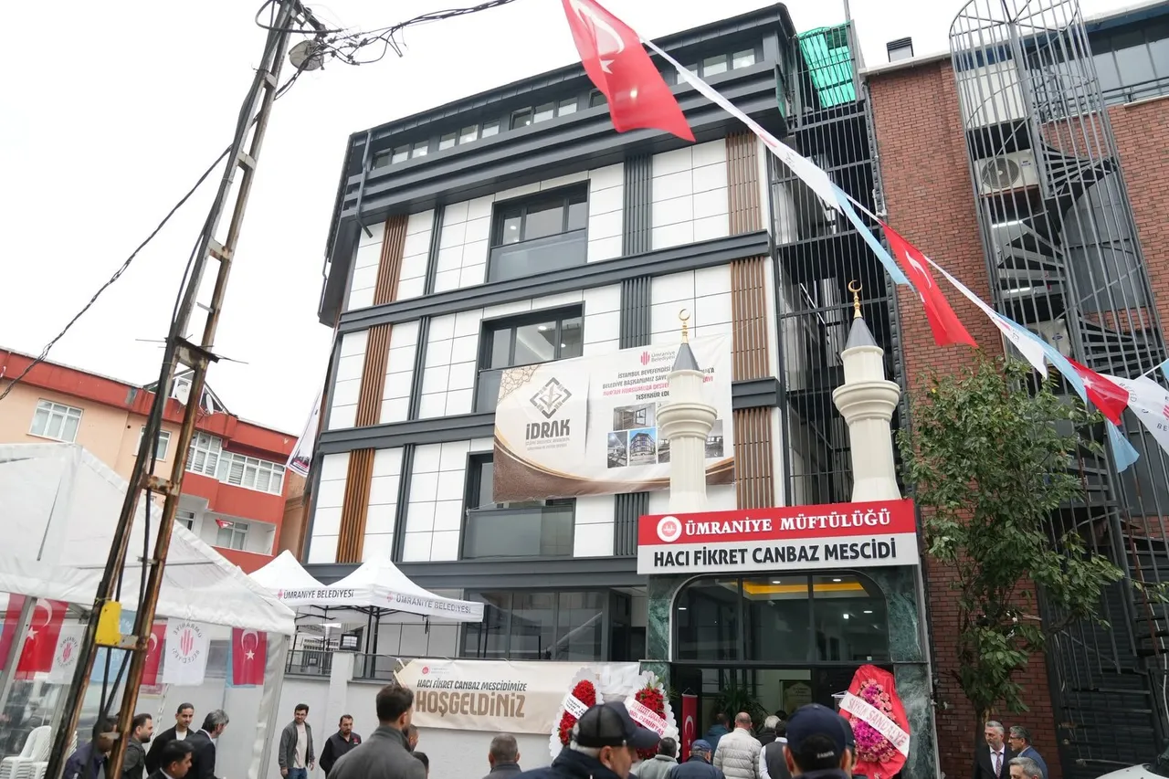 Hacı Fikret Canbaz Mescidi ve İdrak Kur’an kursu törenle açıldı