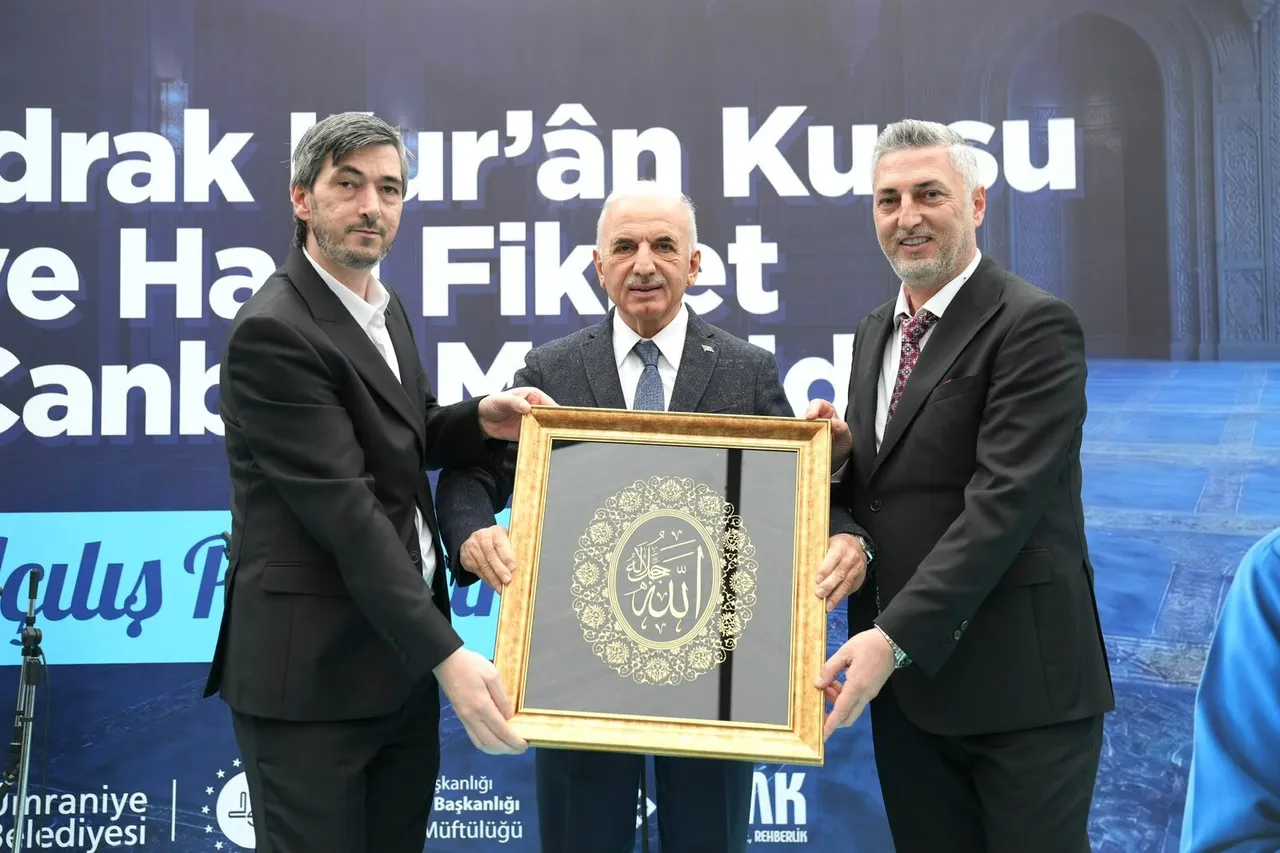 Hacı Fikret Canbaz Mescidi ve İdrak Kur’an kursu törenle açıldı