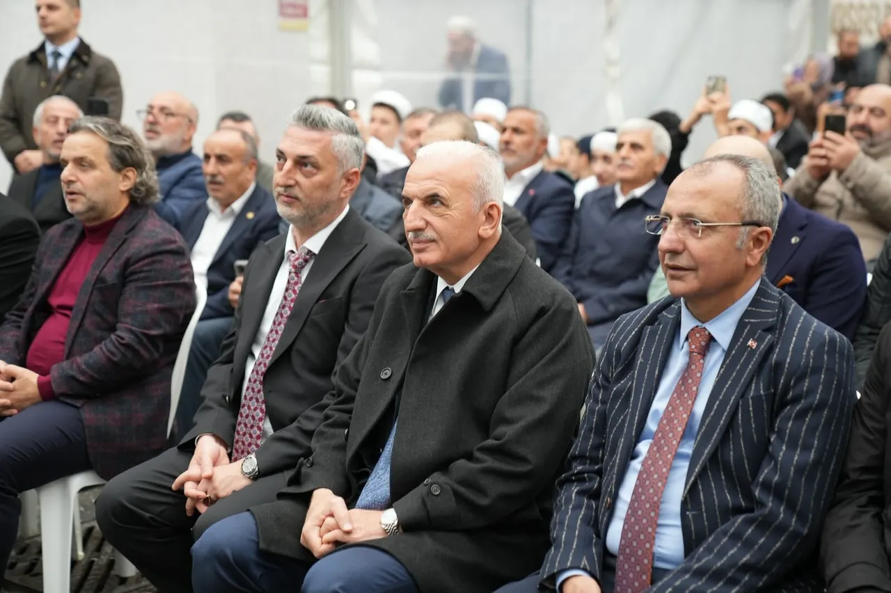 Hacı Fikret Canbaz Mescidi ve İdrak Kur’an kursu törenle açıldı