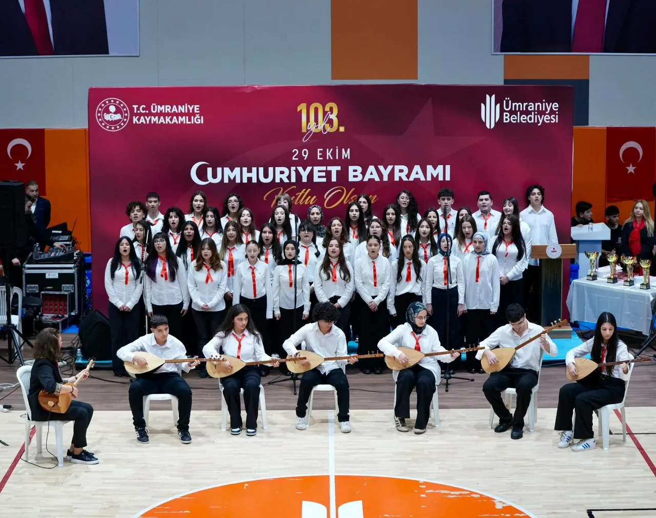 Ümraniye’de Cumhuriyetin 103. Yılı coşkuyla kutlandı