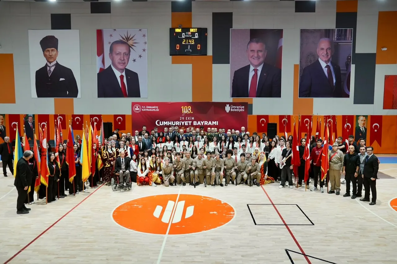 Ümraniye’de Cumhuriyetin 103. Yılı coşkuyla kutlandı