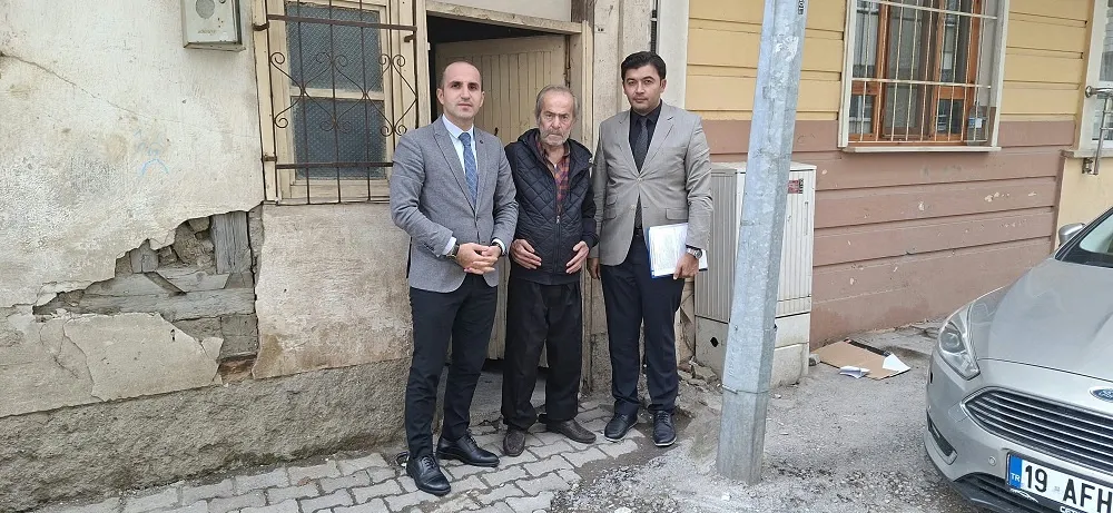 İskilip Kaymakamı Polat, İskilip Sakarya, meydan, Bahabey, büyüktaş ve ulaştepe mahallelerinde hane ziyaretlerinde bulundu