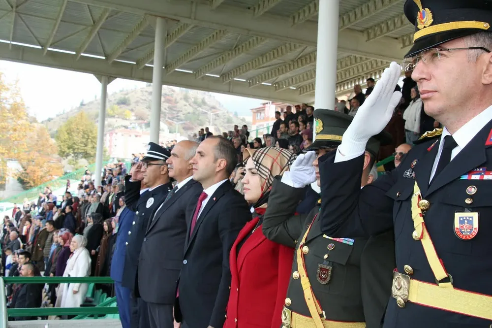 Cumhuriyet'in 103. Yılında 29 Ekim Cumhuriyet Bayramı ilçesinde coşkuyla kutlandı