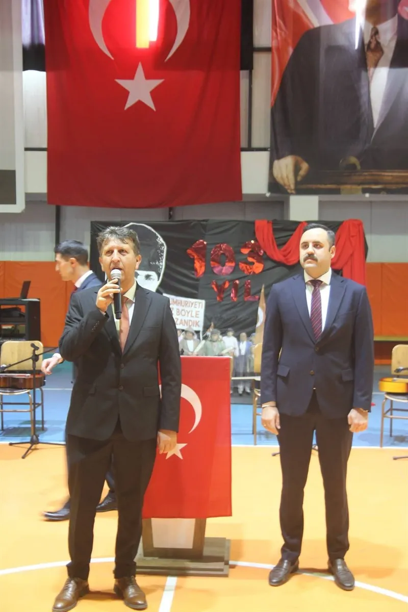 Cumhuriyet'in 103. Yılı coşkuyla kutlandı