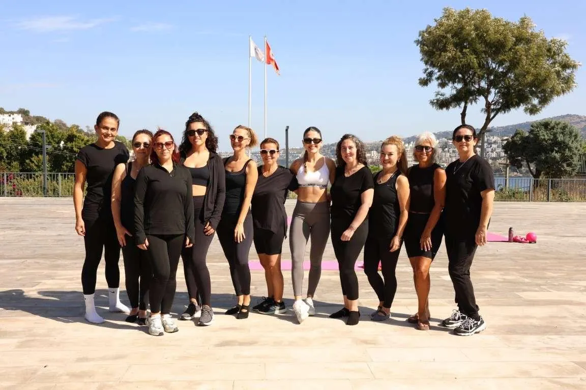 Serbay Ilıcak Spor ve Kültür Kompleksinde pilates dersleri devam ediyor