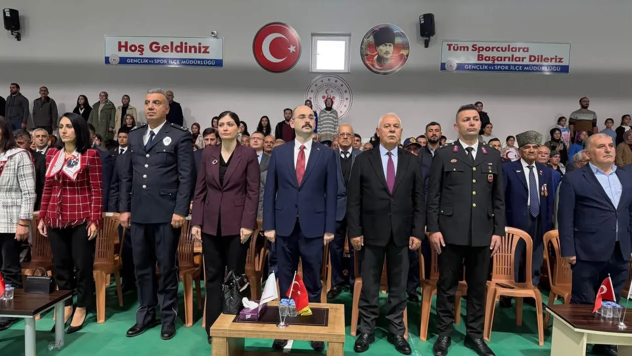 29 Ekim Cumhuriyet Bayramı Doğanşehir’de törenle kutlandı