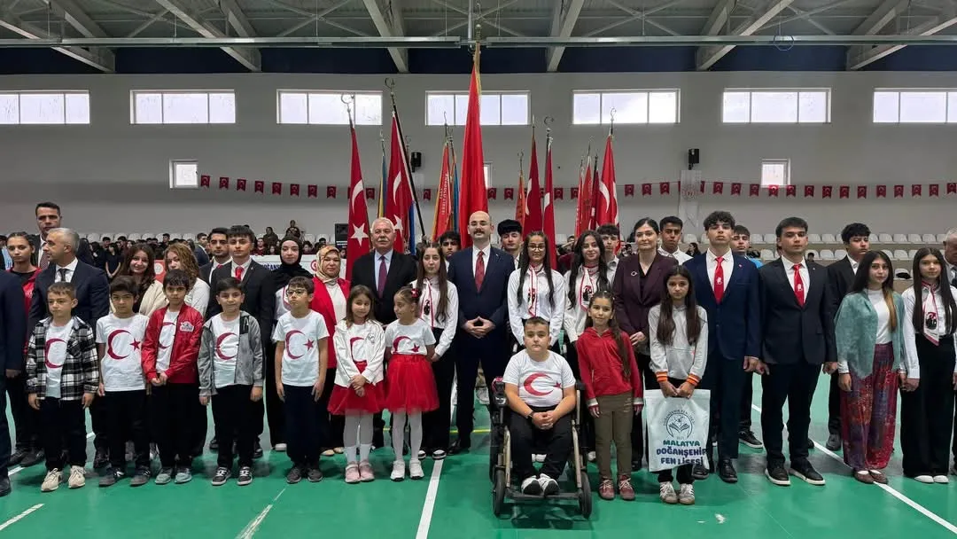 29 Ekim Cumhuriyet Bayramı Doğanşehir’de törenle kutlandı