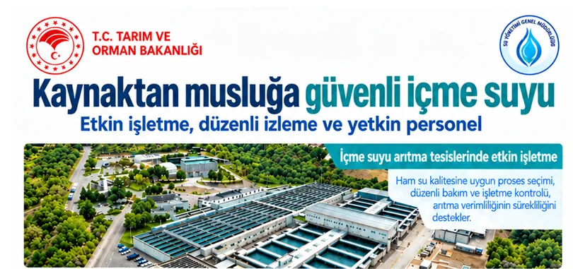 Kaynaktan musluğa güvenli içme suyu için etkin işletme ve teknik yetkinlik