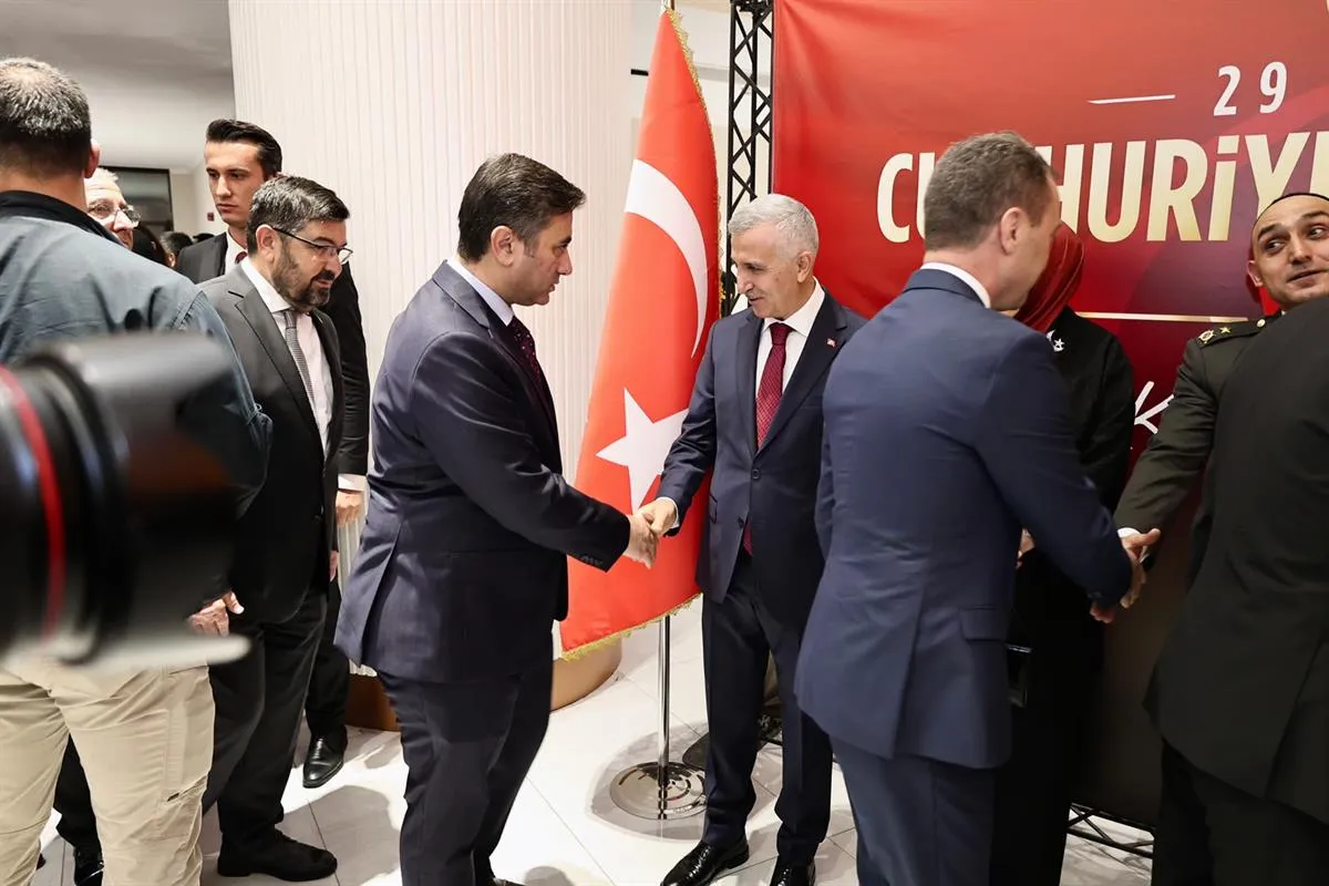 29 Ekim Cumhuriyet Bayramı kabul töreni