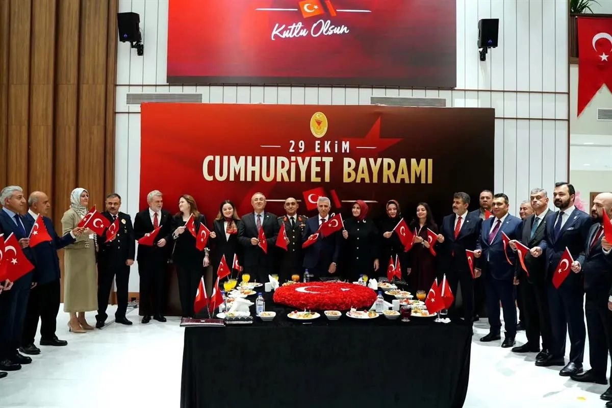29 Ekim Cumhuriyet Bayramı kabul töreni