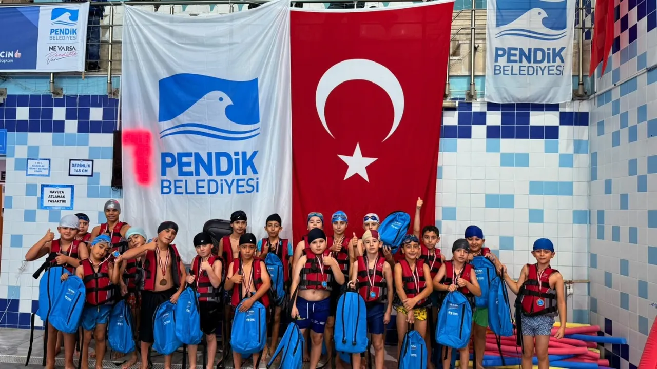 Pendik’te Yüzme Şenliği heyecanı